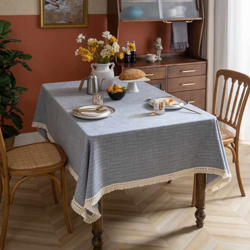 Decorative Textured Tablecloth
