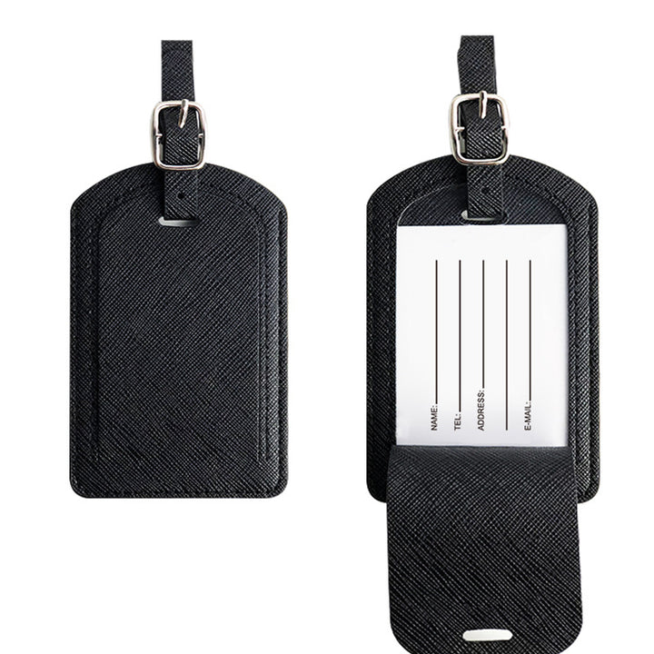 Women Luggage Tag with Sturdy Attachment Strap Bowlift