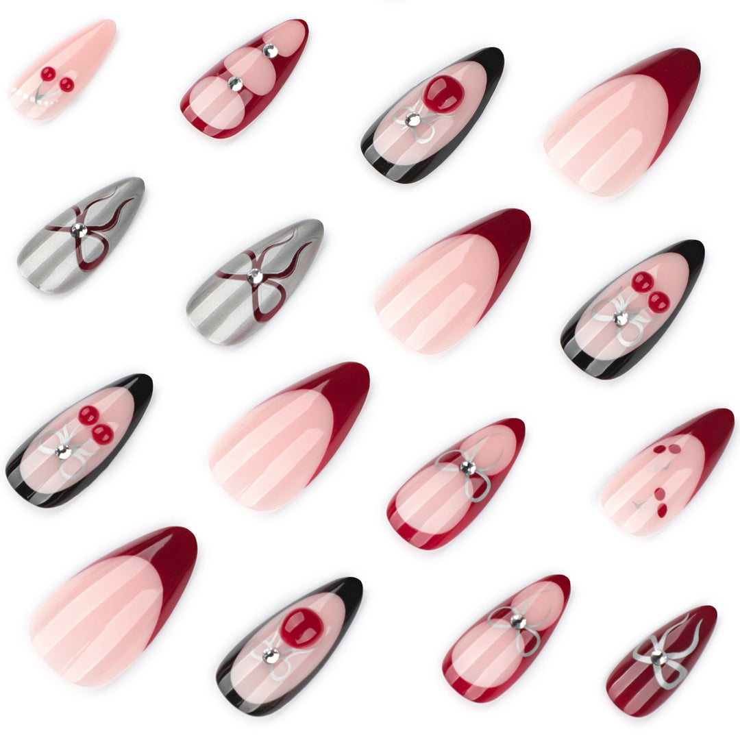 Artistic Nail Extensions with Unique 3D Designs Bowlift