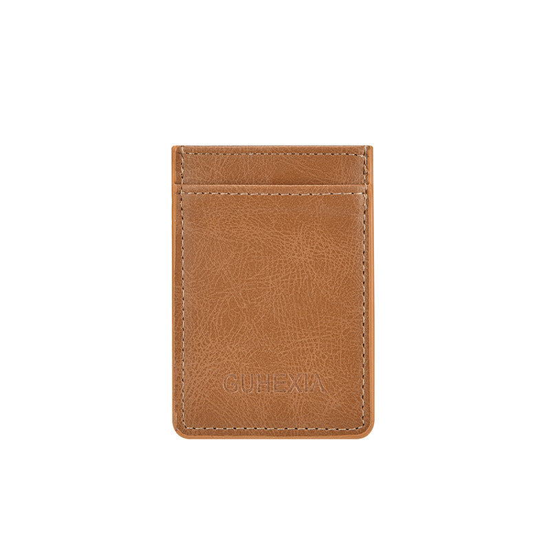 Sleek Leather Card Holder Bowlift