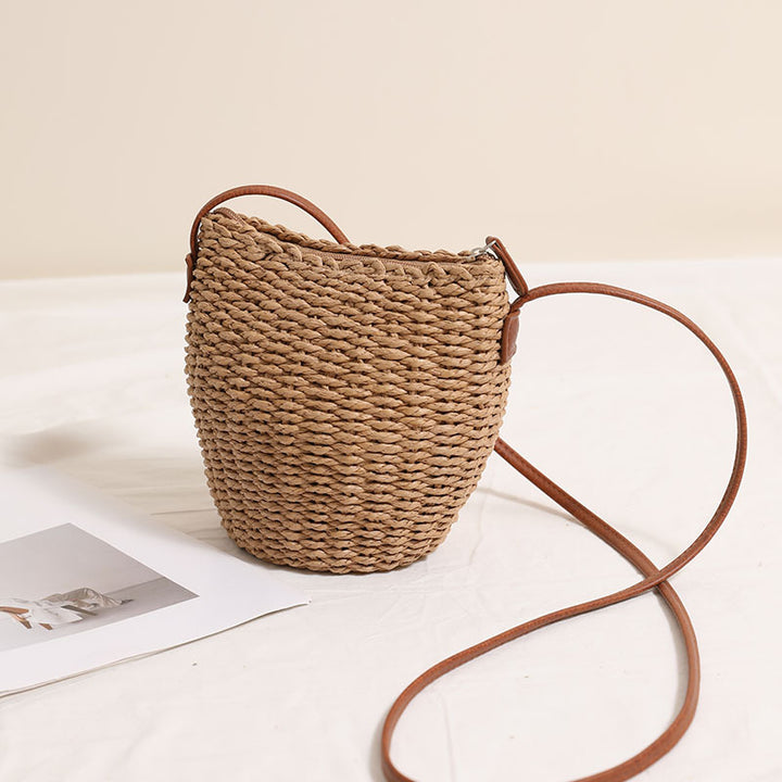 Handcrafted Shoulder Bag Made From Natural Material Bowlift