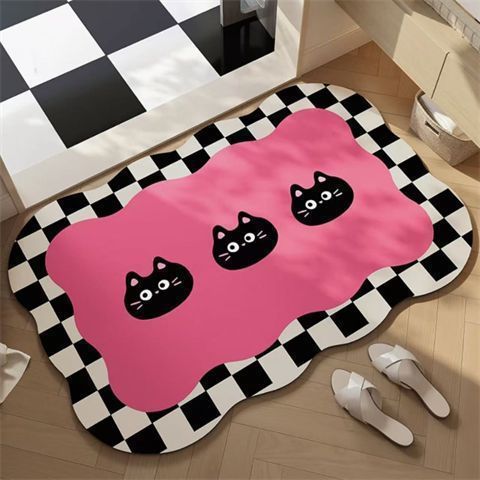 Playful Dog-Themed Mat
