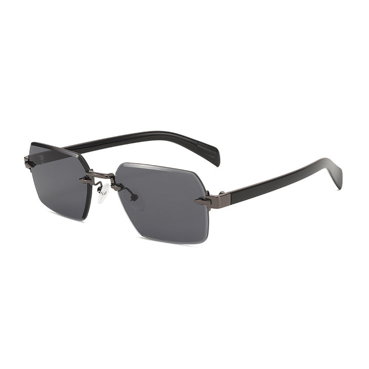 Women's stylish sunglasses with square frame and gradient lenses Bowlift
