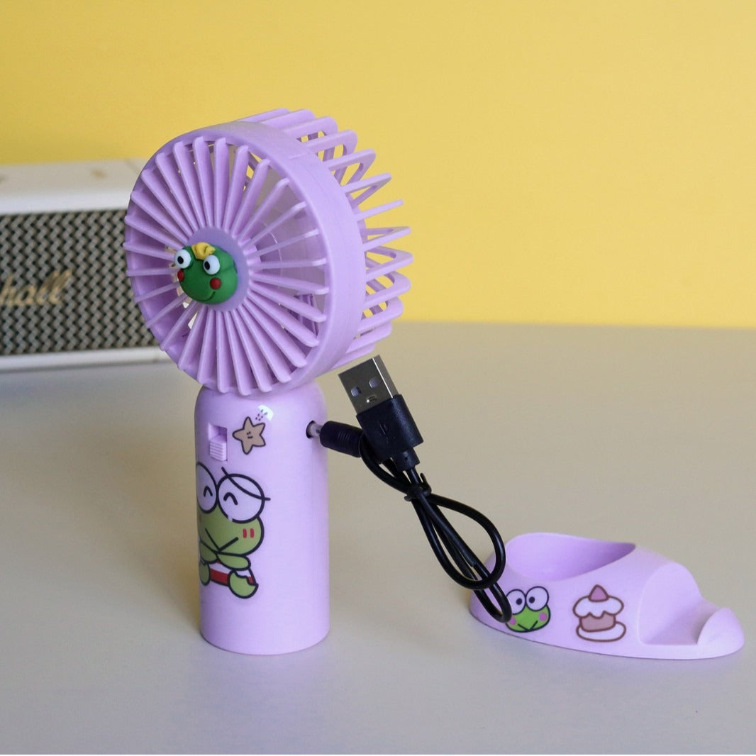 Unisex Portable Mini-Panda Fan Bowlift