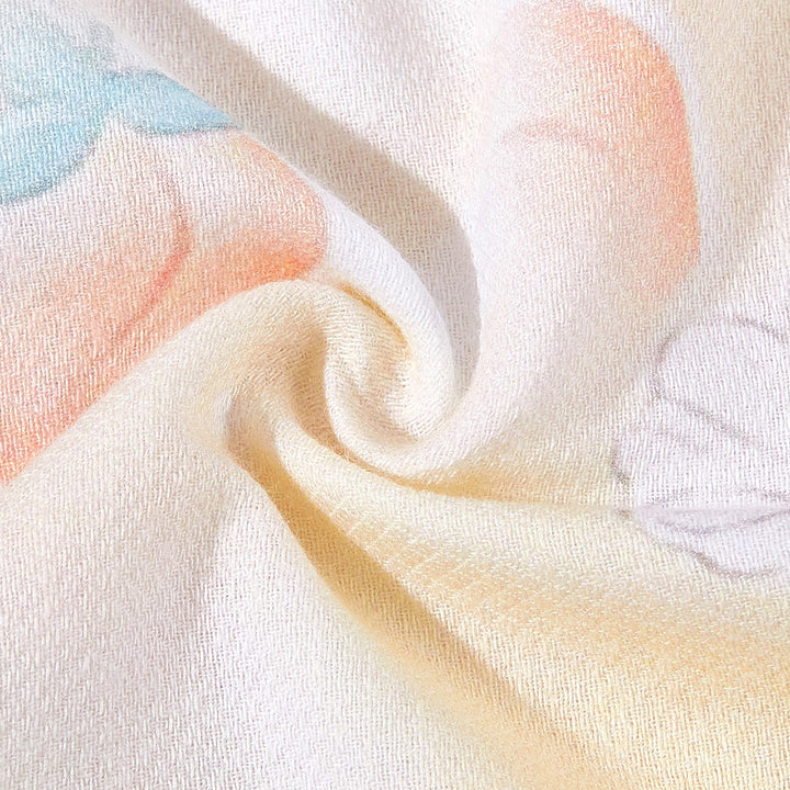 Decorative Printed Muslin Cloth Bowlift