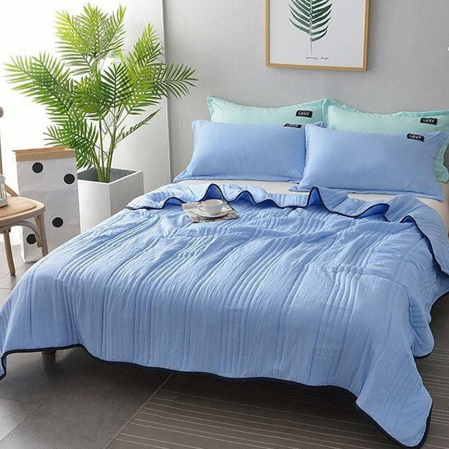 Lightweight Summer Cool Comforter Ultra Cozy Soft Blanket | Bowlift