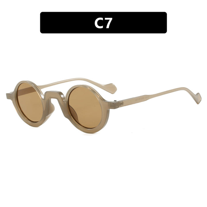 Women's round sunglasses with innovative design and UV protection Bowlift