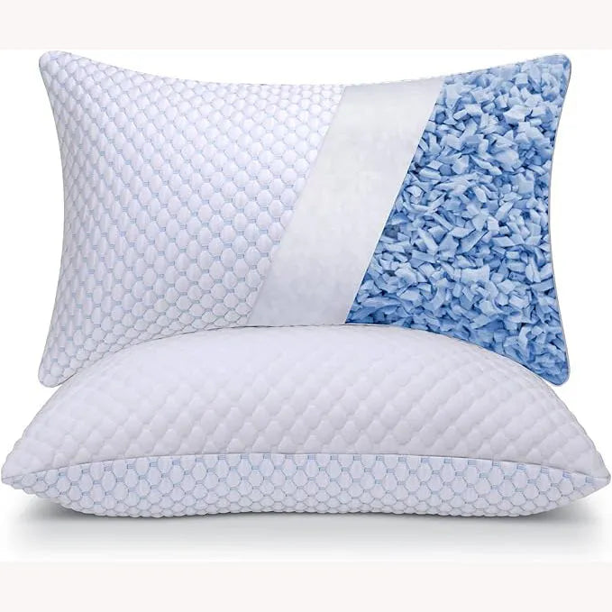 BowLift | ChillEase – Refreshing Memory Foam Pillow for Comfort