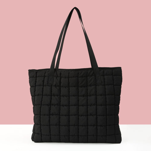 Fashionable shopping bag with padded design Bowlift