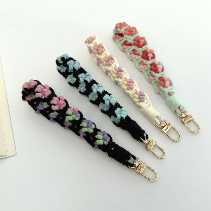 Handcrafted Macrame Keychain Holder Bowlift