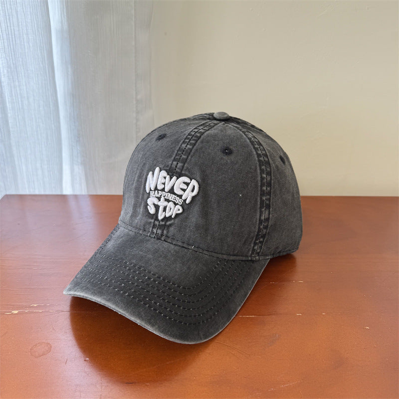Men's Embroidered Motivational Baseball Cap Bowlift