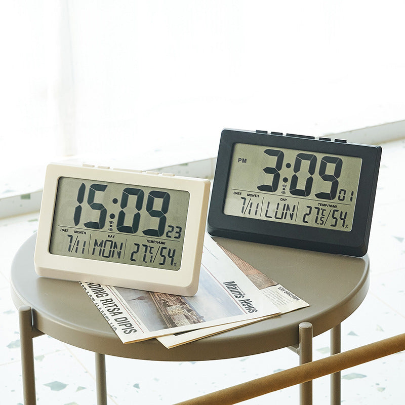 Digital Multifunctional Alarm Clock with Large Display Bowlift