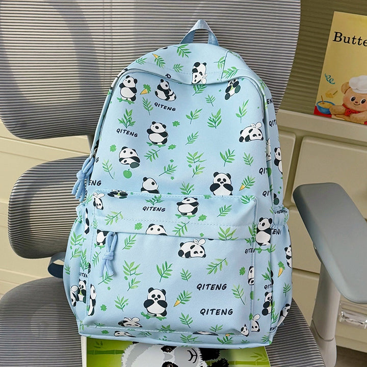 Fun and Playful Panda Print Backpack