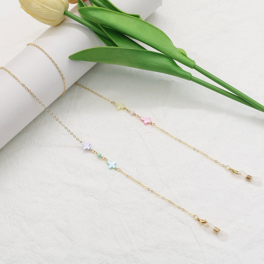 Charming Beaded Eyewear Chain Bowlift