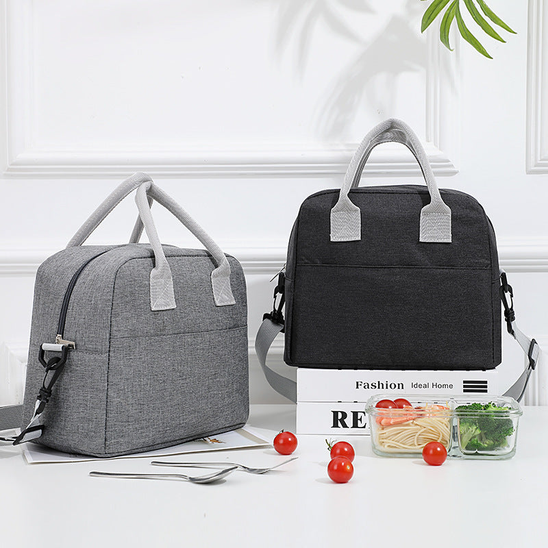 Insulated Lunch Tote with Adjustable Shoulder Strap