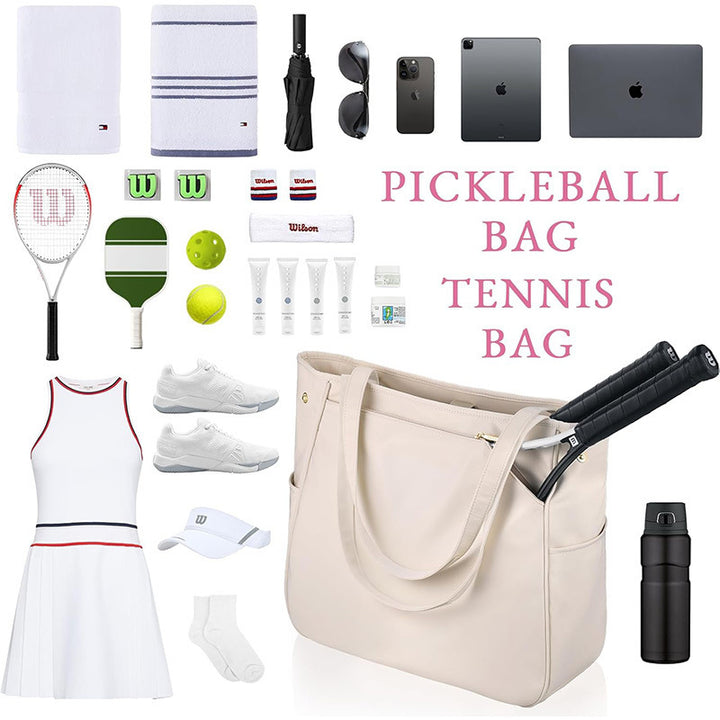 Sporty tennis bag with specialized compartments for rackets and accessories Bowlift
