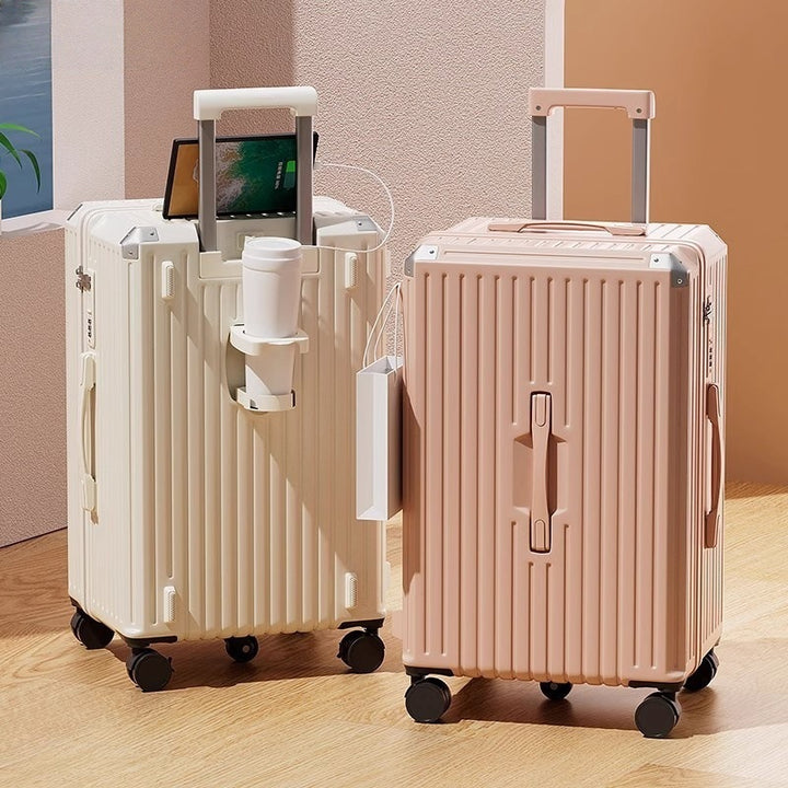 Smart Technology Travel Suitcase Bowlift