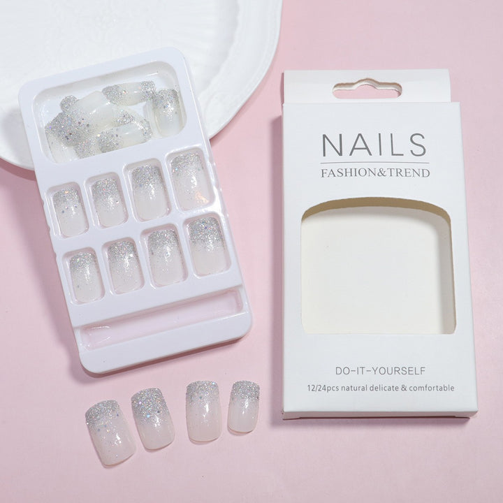 Glittery Nail Art Bowlift