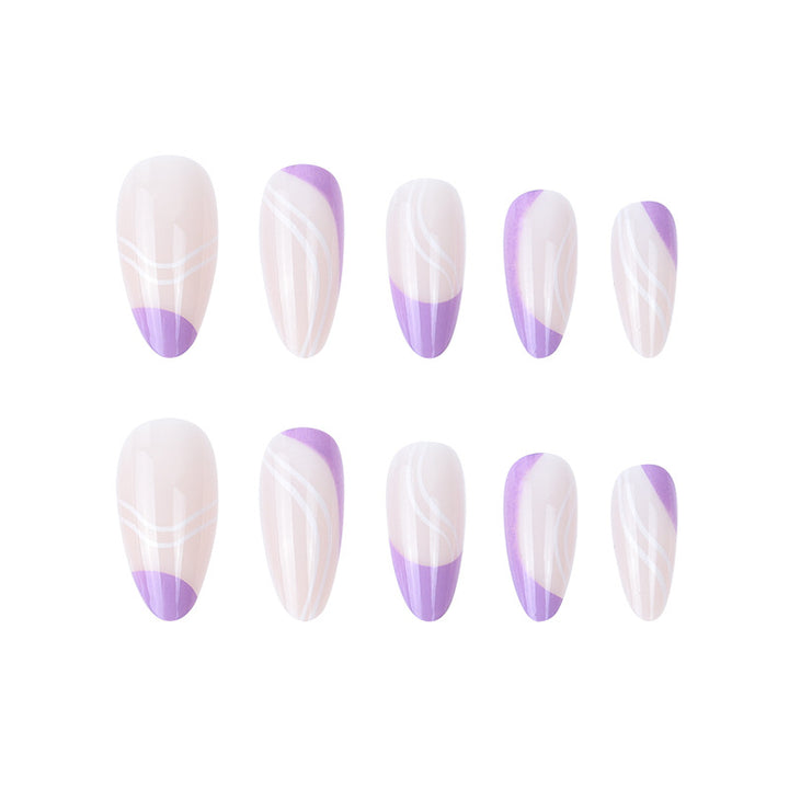 Artistic Long Stiletto Nail Extensions Bowlift