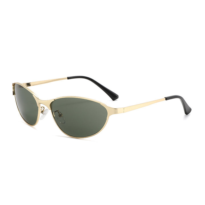 Women's stylish sunglasses in elegant oval design with UV protection Bowlift