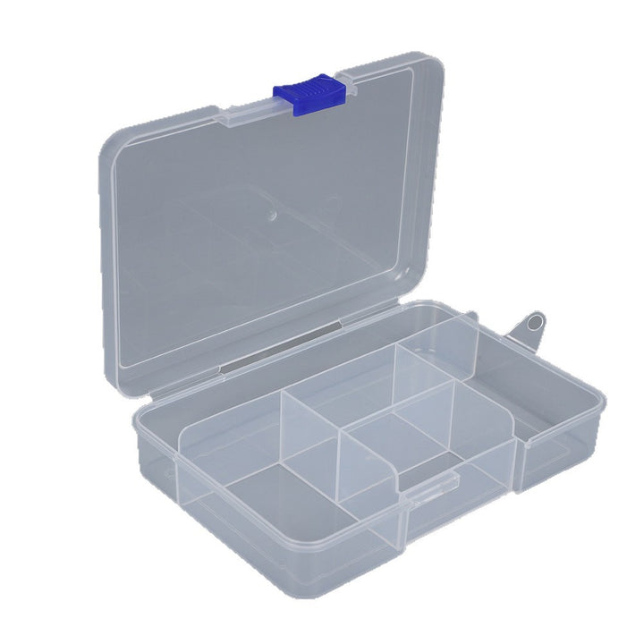 Multi-Divisional Transparent Storage Organizer Bowlift