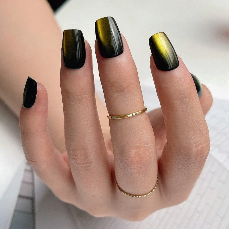 Elegant Ombre Press-On Nail Set Bowlift
