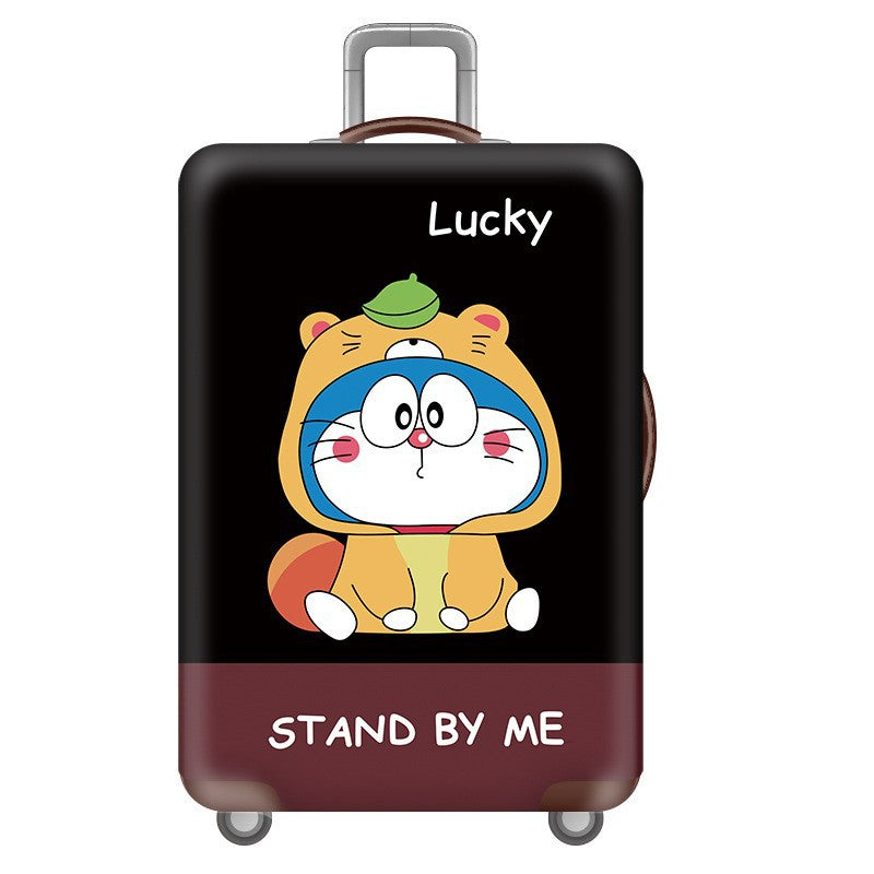 Unisex Hard Shell Suitcase with Fun Cartoon Design Bowlift