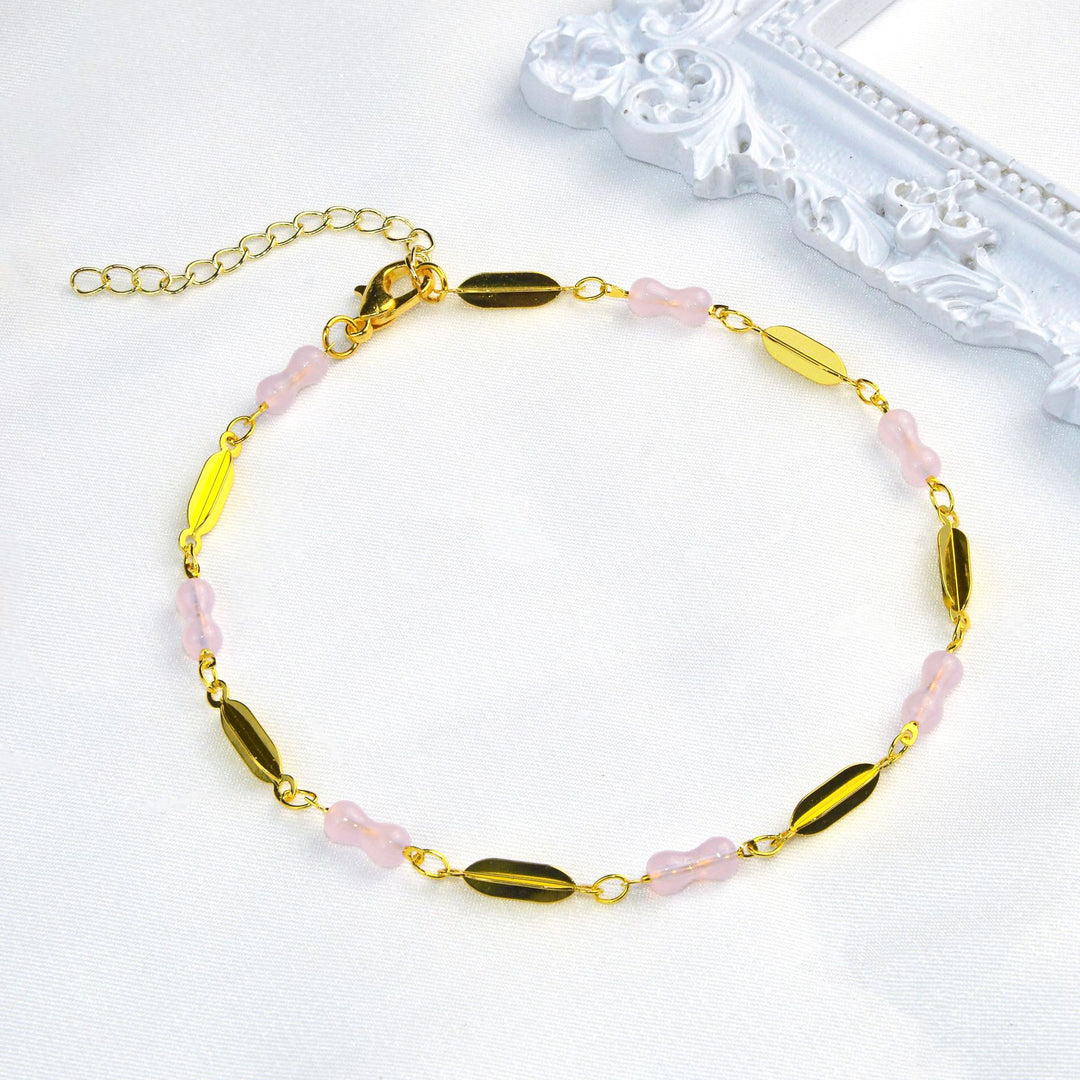 Elegant Gemstone Anklet Bowlift