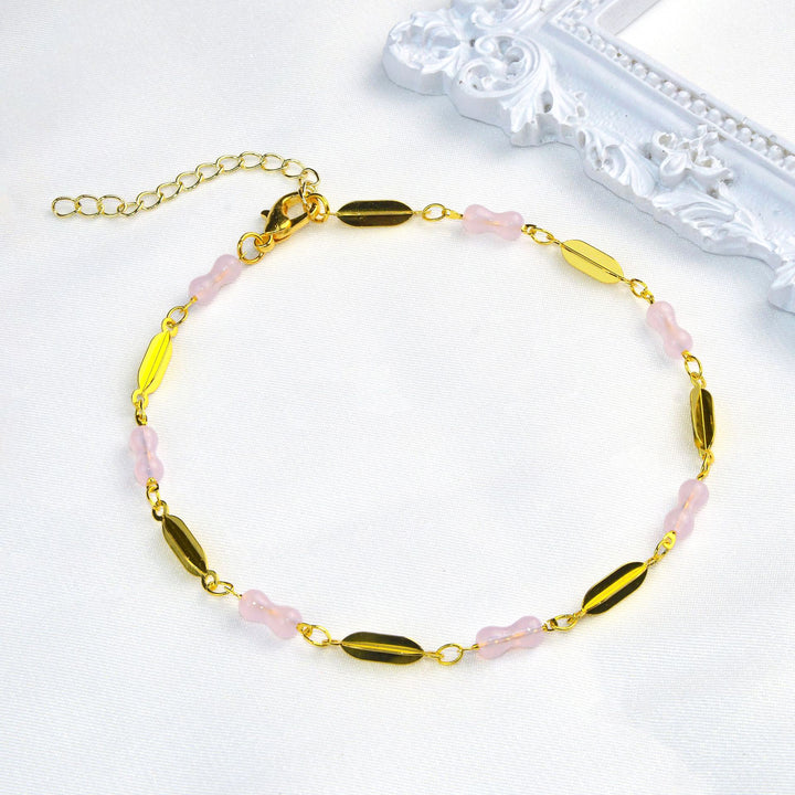 Elegant Gemstone Anklet Bowlift