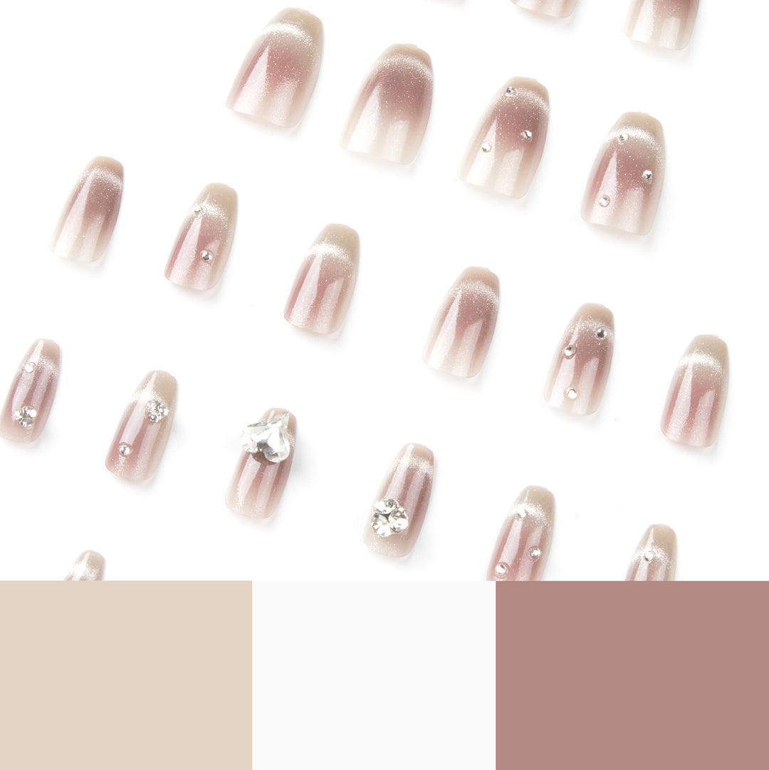 Glittering Nail Art Bowlift