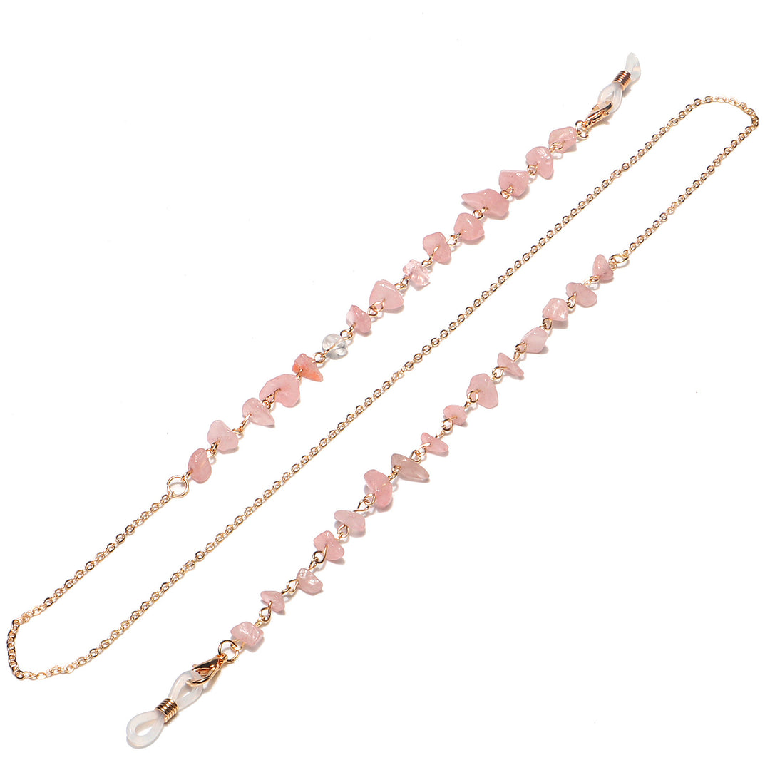 Natural Crystal Eyewear Chain Bowlift