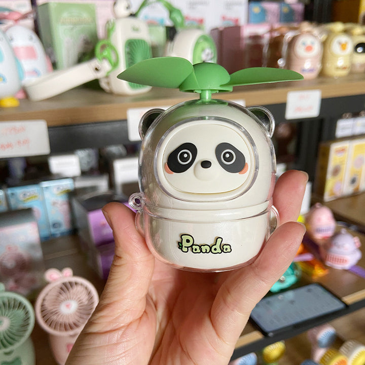 Ladies toy fan with cute animal design Bowlift