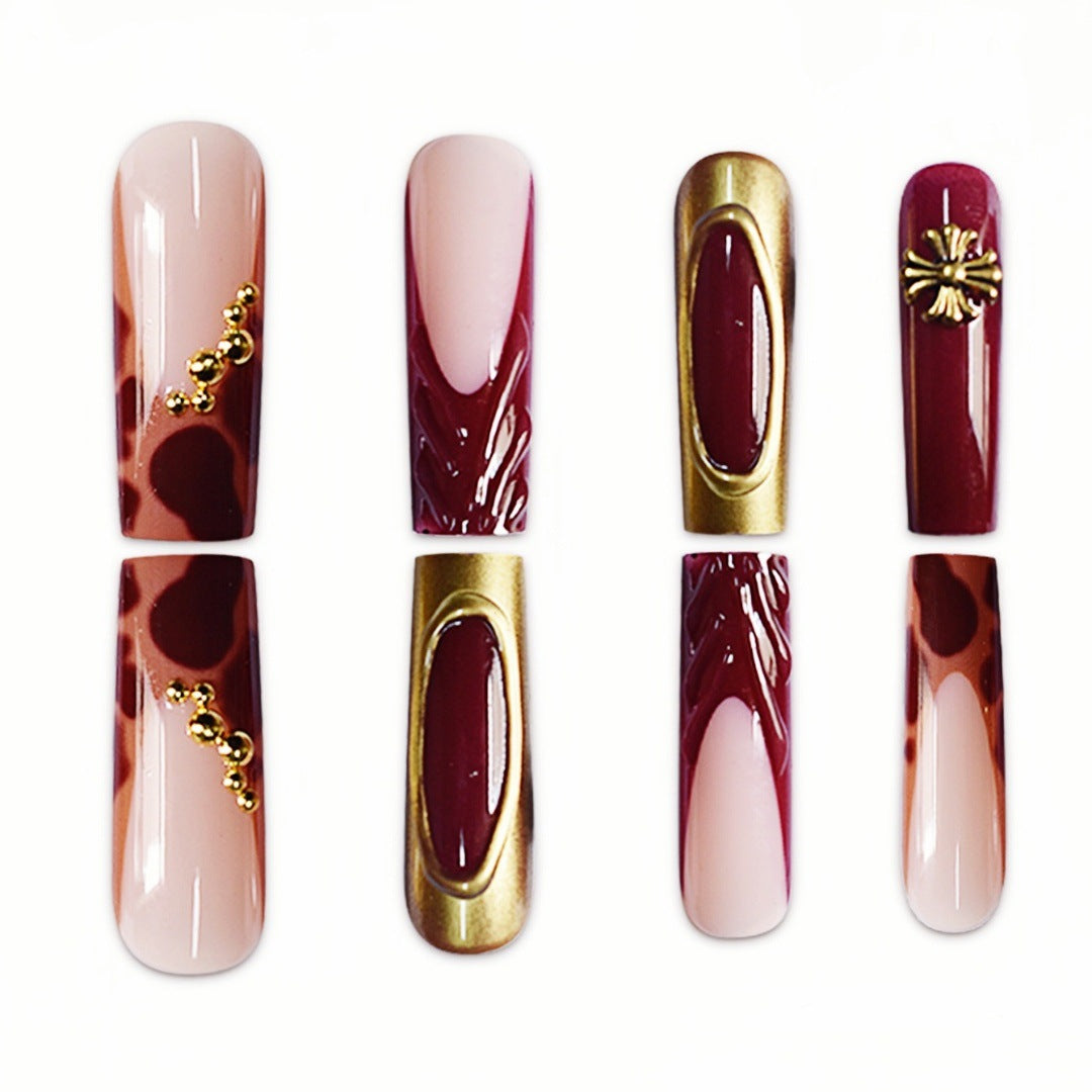Decorative Long Nail Art Extensions Bowlift