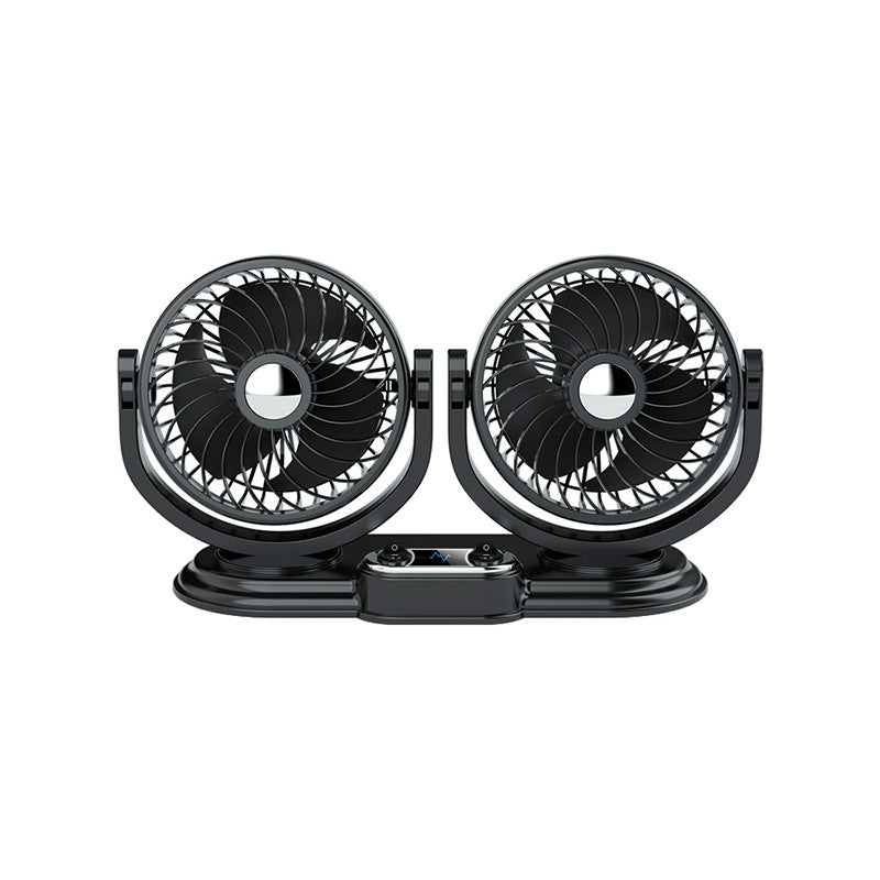 Unisex double fan for the car Bowlift