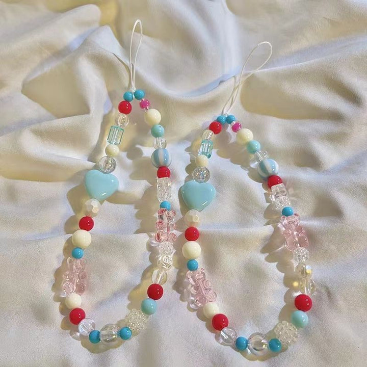 Colorful Beaded Charm Bracelet Bowlift