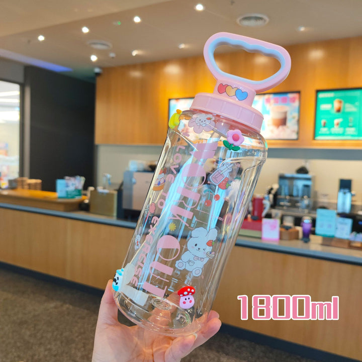 Ladies Creative Motivational Water Bottle Bowlift