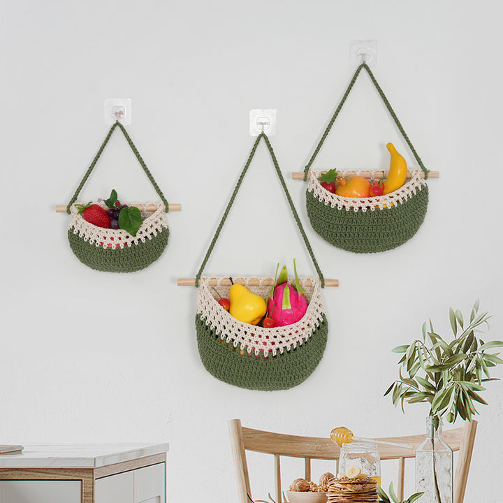 Handcrafted Macrame Wall Planter