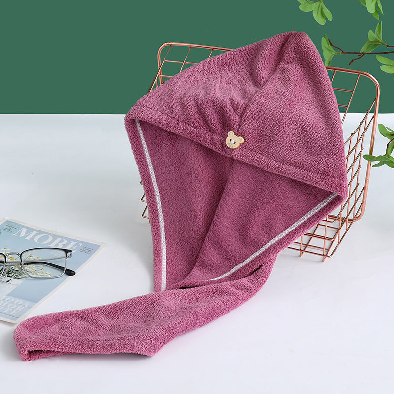 Women's Cozy Bathrobe Towel Bowlift
