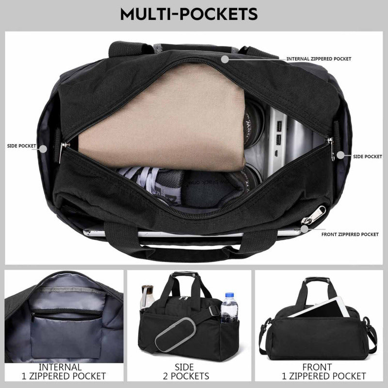 Versatile sports bag with practical detachable shoulder strap Bowlift