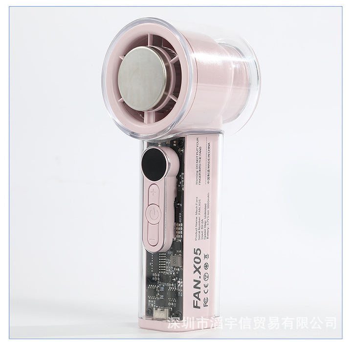 Women's portable fan with USB battery Bowlift