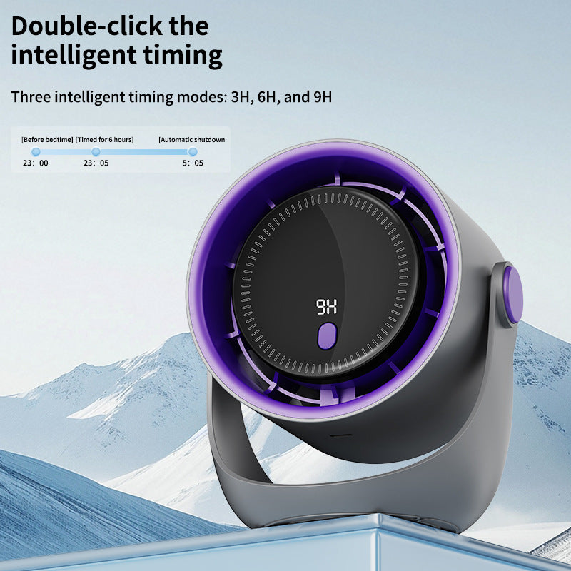 Unisex Digital Air Circulator Fan Bowlift