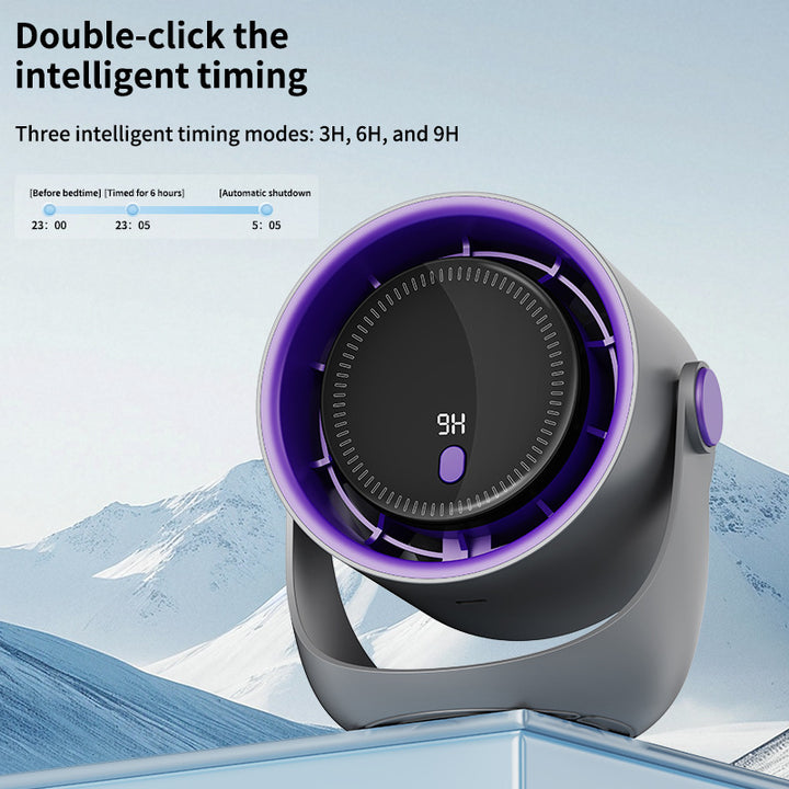 Unisex Digital Air Circulator Fan Bowlift