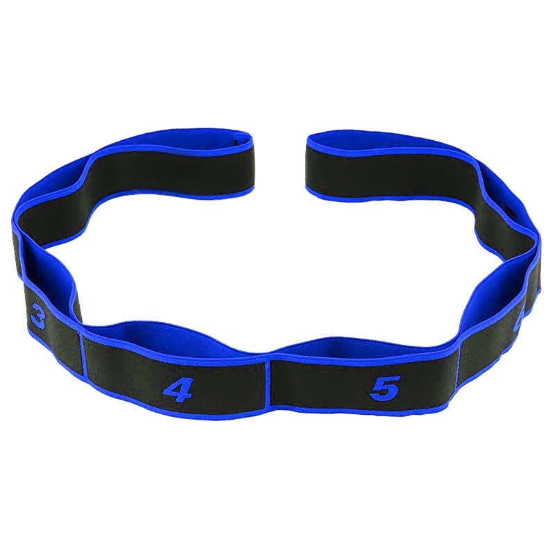 Numbered Multi-Loop Resistance Hip and Glute Training Band Bowlift