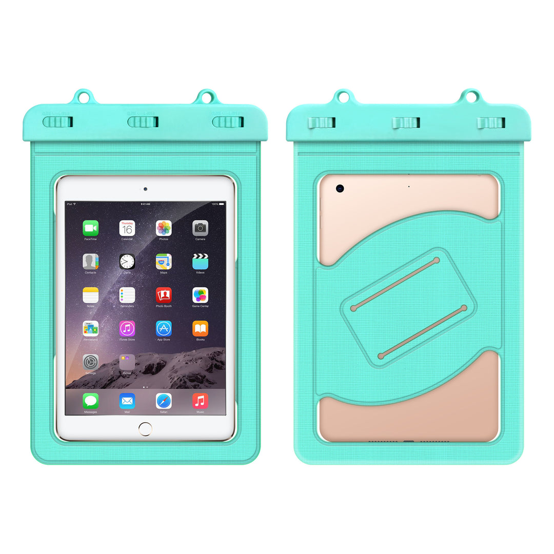 Waterproof tablet case with protective closure Bowlift