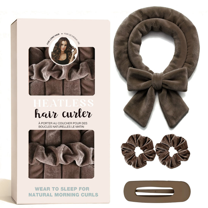 Heatless Satin Hair Curling Set