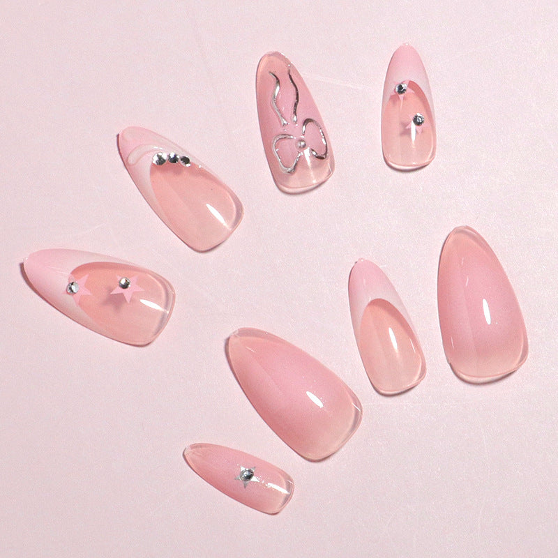 Stylish Acrylic Nail Art Bowlift