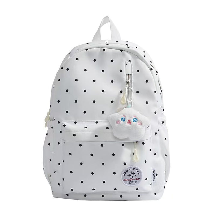 Playful Polka Dot Backpack Bowlift