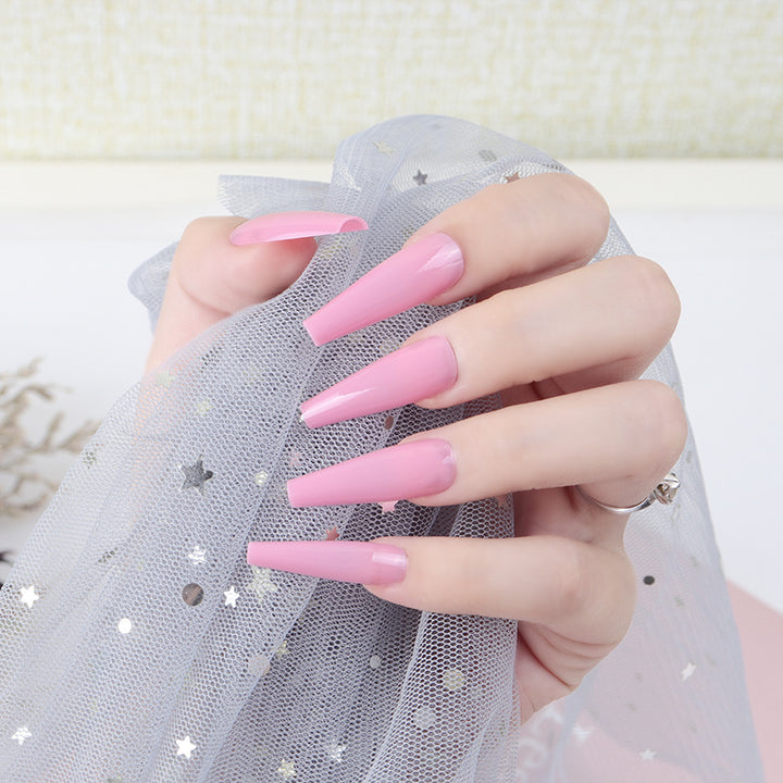 Vibrant Stiletto Press-On Nails Bowlift