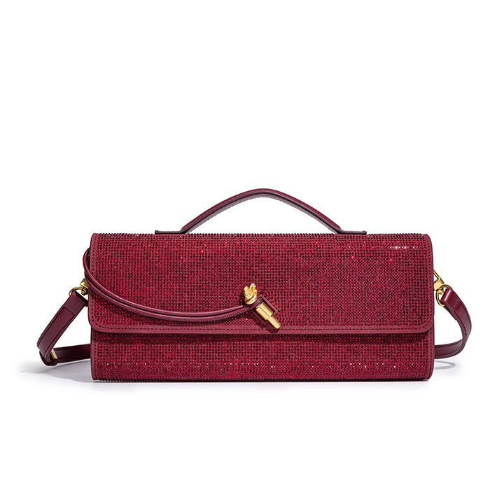 Glittering Evening Clutch Bag Bowlift
