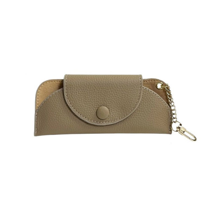 Textured Leather Zip Coin Purse Bowlift